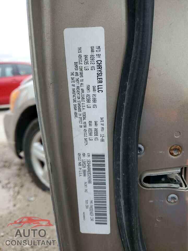 DODGE CALIBER 2009 - 1B3HB48A69D202088