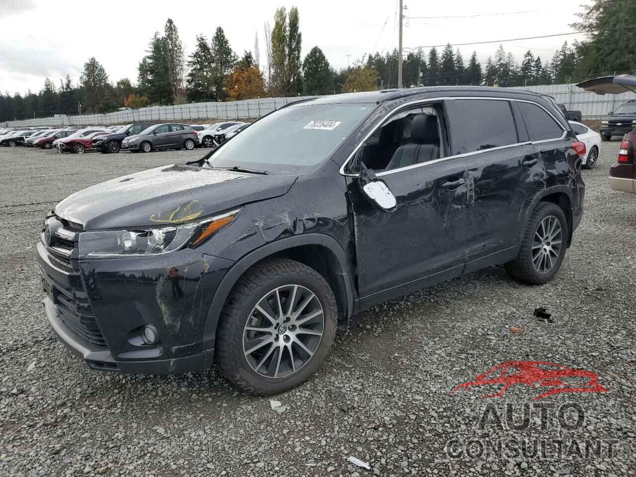 TOYOTA HIGHLANDER 2018 - 5TDJZRFH7JS562066