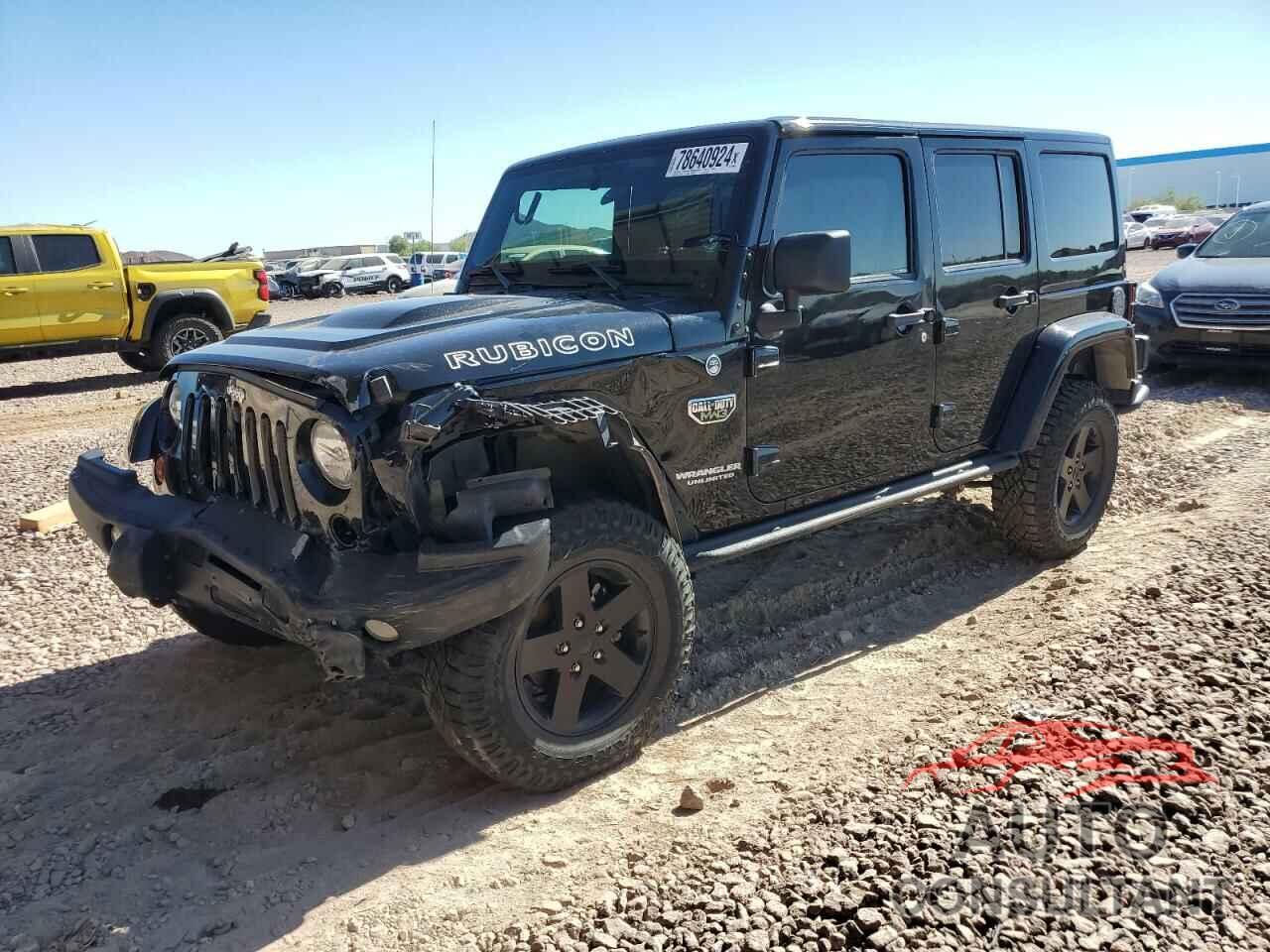 JEEP WRANGLER 2012 - 1C4BJWFG7CL235740