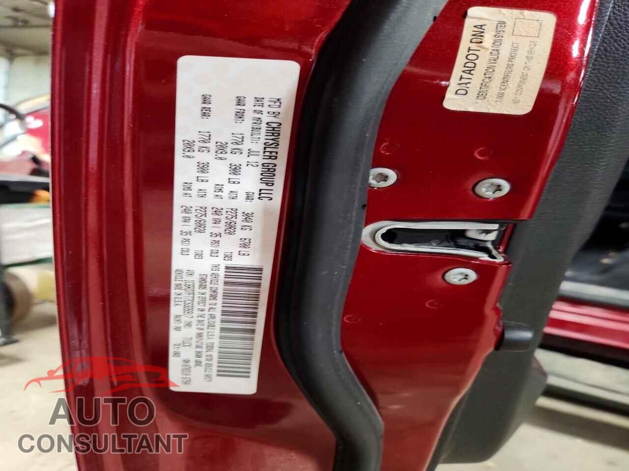 DODGE RAM 1500 2012 - 1C6RD7FT7CS326917