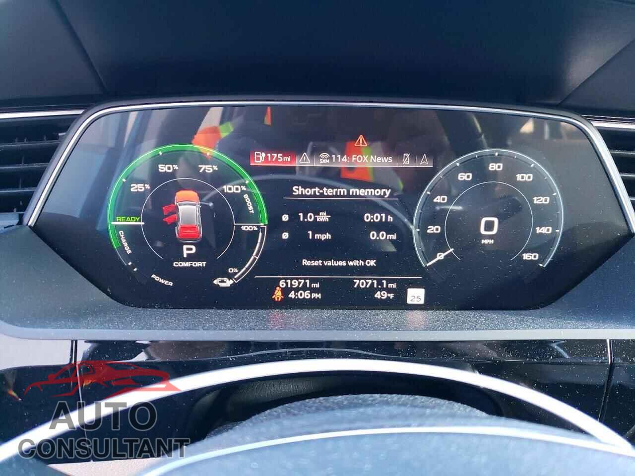 AUDI E-TRON 2021 - WA13AAGE4MB029720