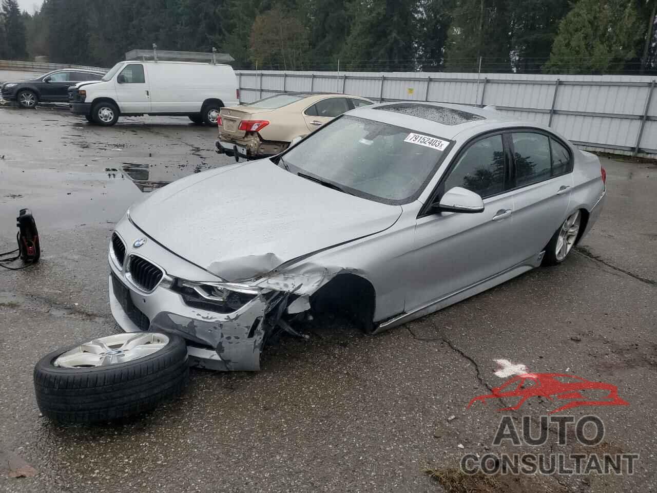 BMW 3 SERIES 2016 - WBA8B7G54GNT14154