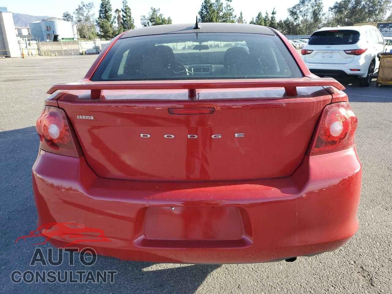 DODGE AVENGER 2013 - 1C3CDZCB7DN684481
