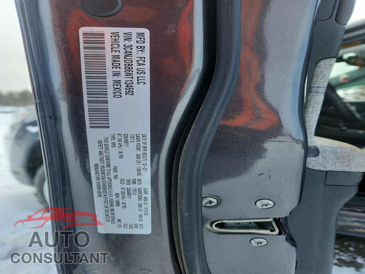 JEEP COMPASS 2022 - 3C4NJDBB6NT134692