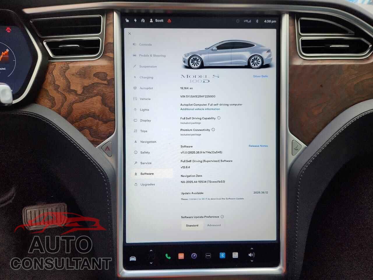 TESLA MODEL S 2017 - 5YJSA1E21HF225000