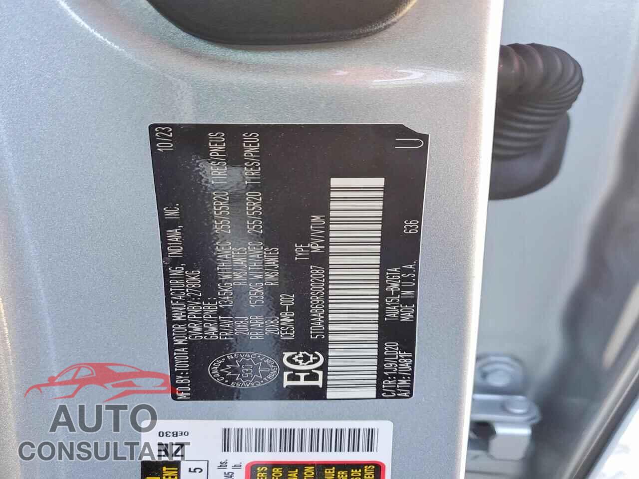 LEXUS UNKNOWN 2024 - 5TDAAAB69RS002087