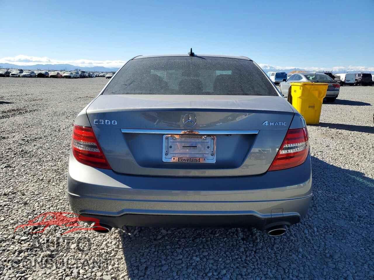 MERCEDES-BENZ C-CLASS 2012 - WDDGF8BB5CA712521