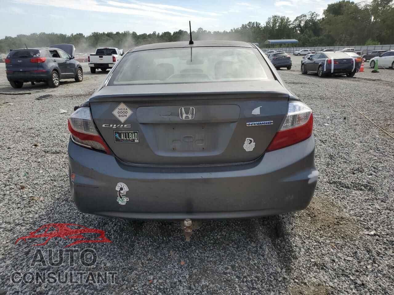 HONDA CIVIC 2012 - JHMFB4F39CS009249