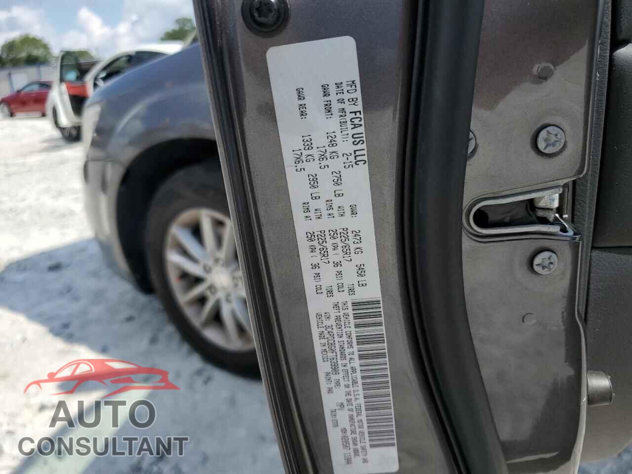 DODGE JOURNEY 2015 - 3C4PDCBG0FT639909
