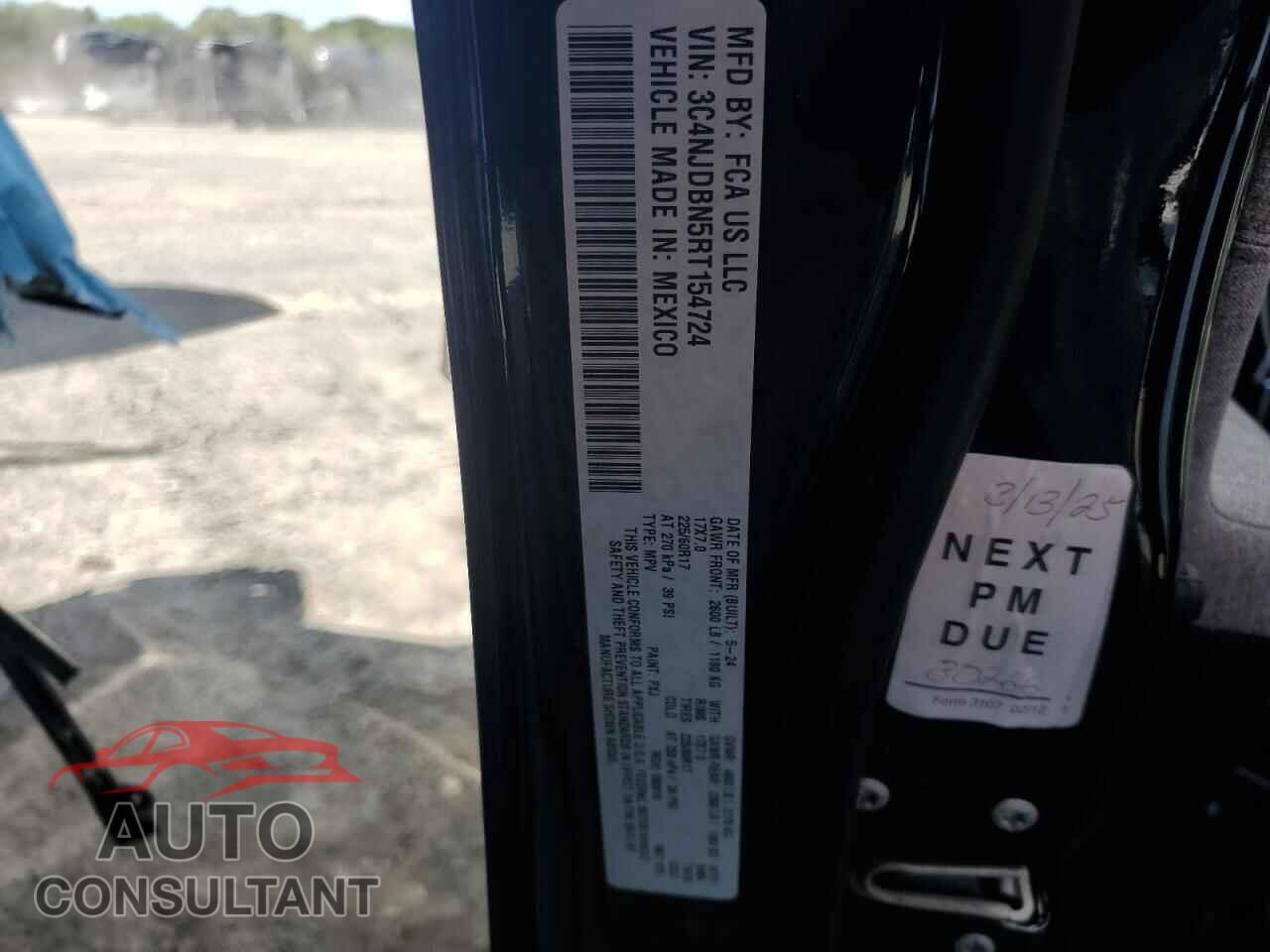 JEEP COMPASS 2024 - 3C4NJDBN5RT154724