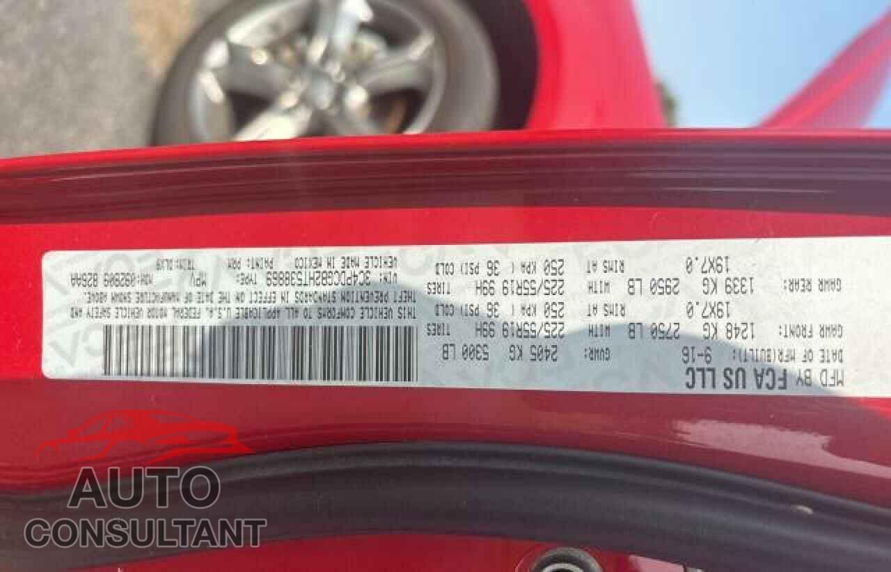 DODGE JOURNEY 2017 - 3C4PDCGB2HT538869
