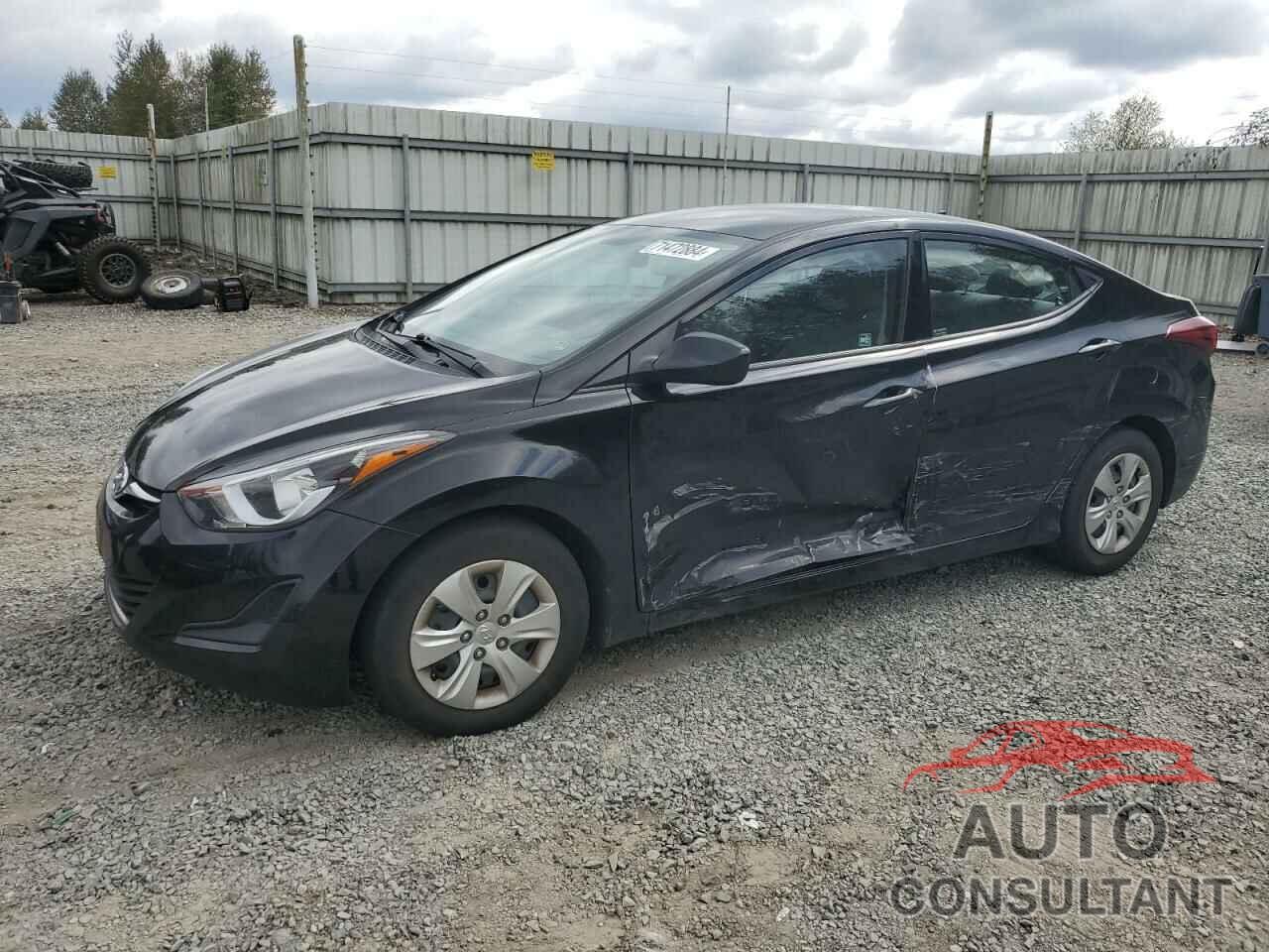 HYUNDAI ELANTRA 2016 - KMHDH4AE8GU531067