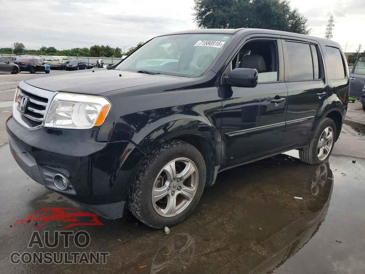 HONDA PILOT 2013 - 5FNYF3H5XDB030861