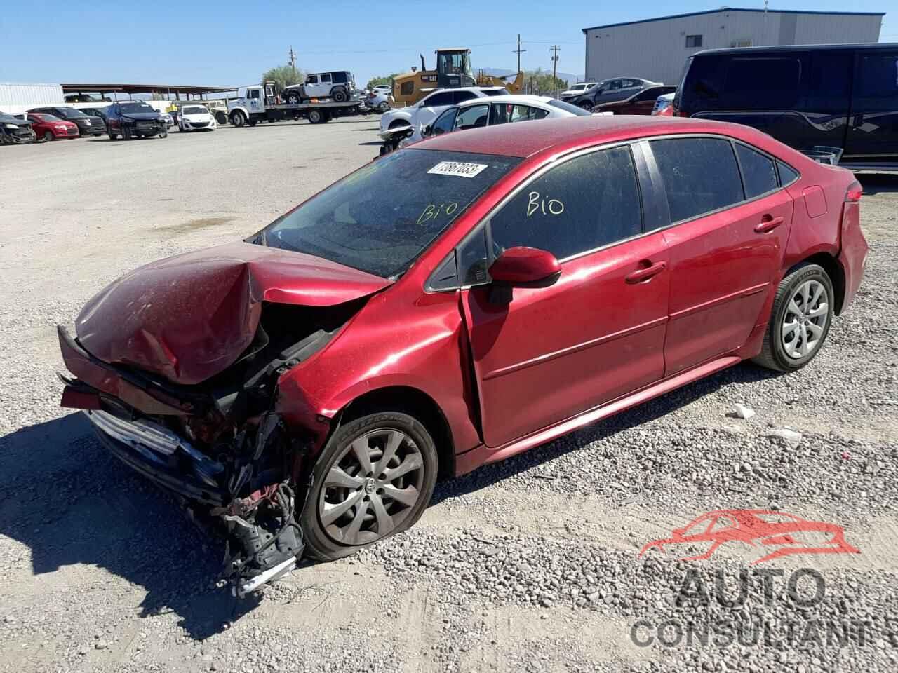 TOYOTA COROLLA 2020 - JTDEPRAE5LJ103980