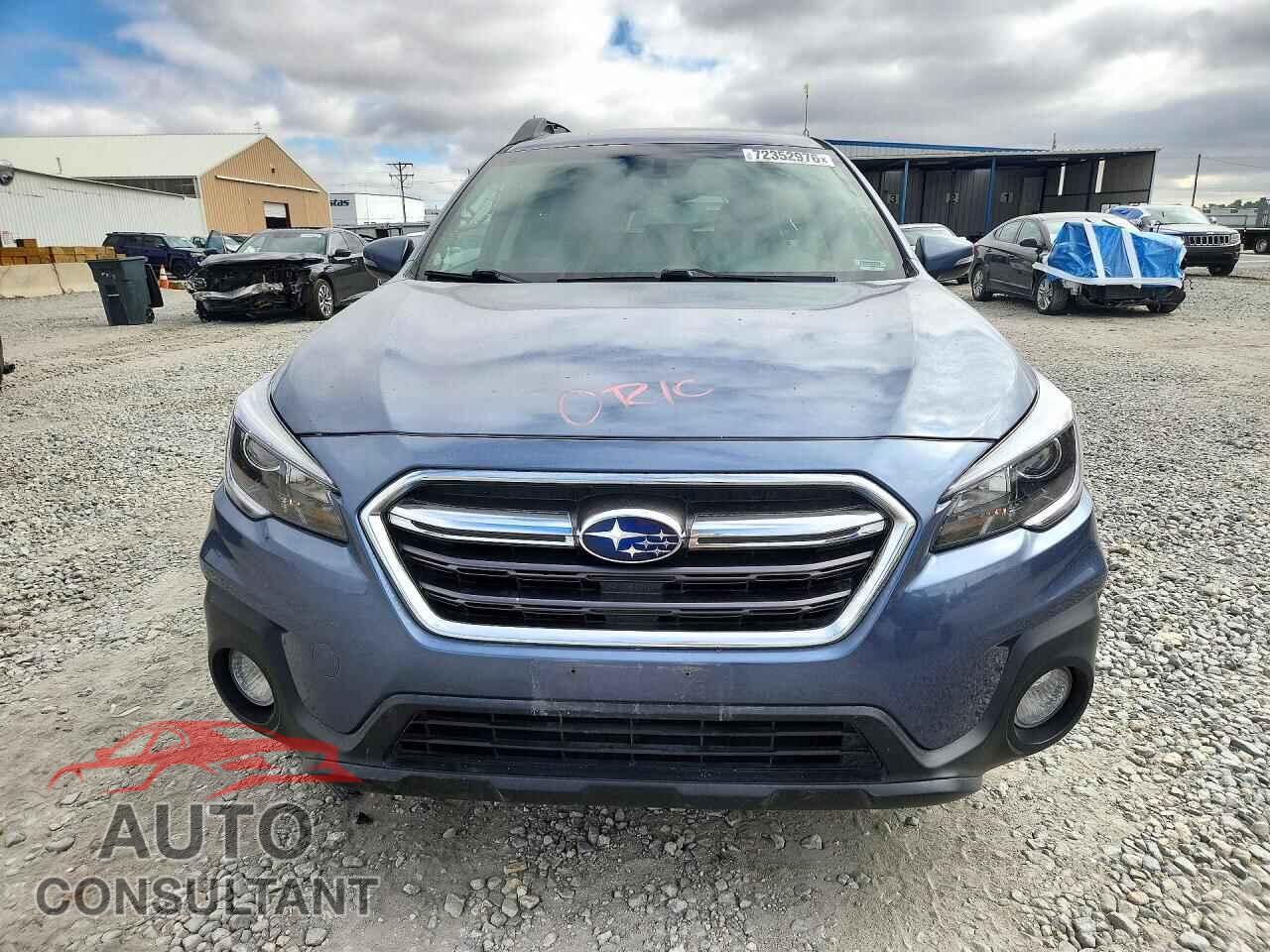SUBARU OUTBACK 2018 - 4S4BSAFC8J3269708