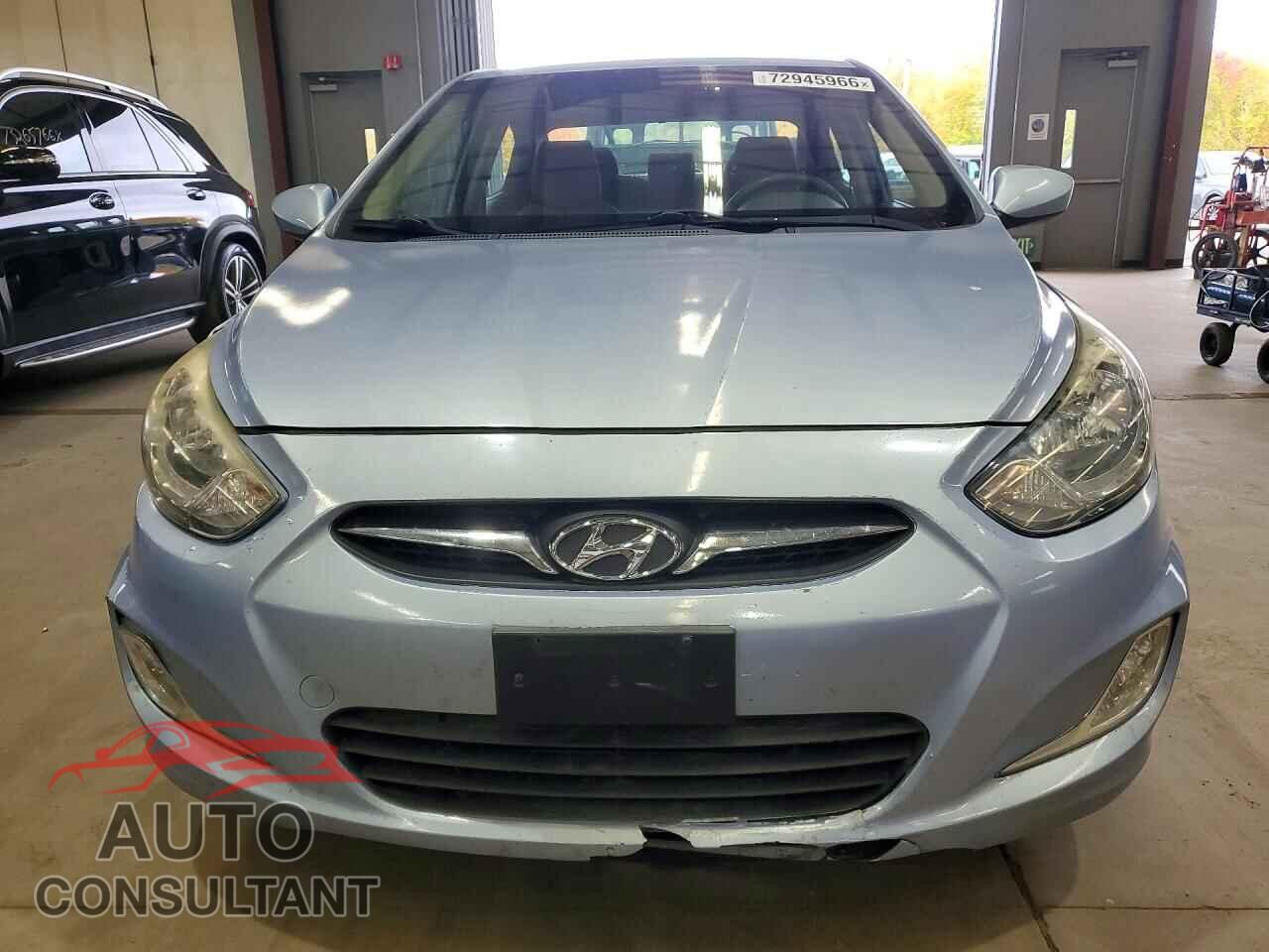 HYUNDAI ACCENT 2012 - KMHCU4AEXCU070648