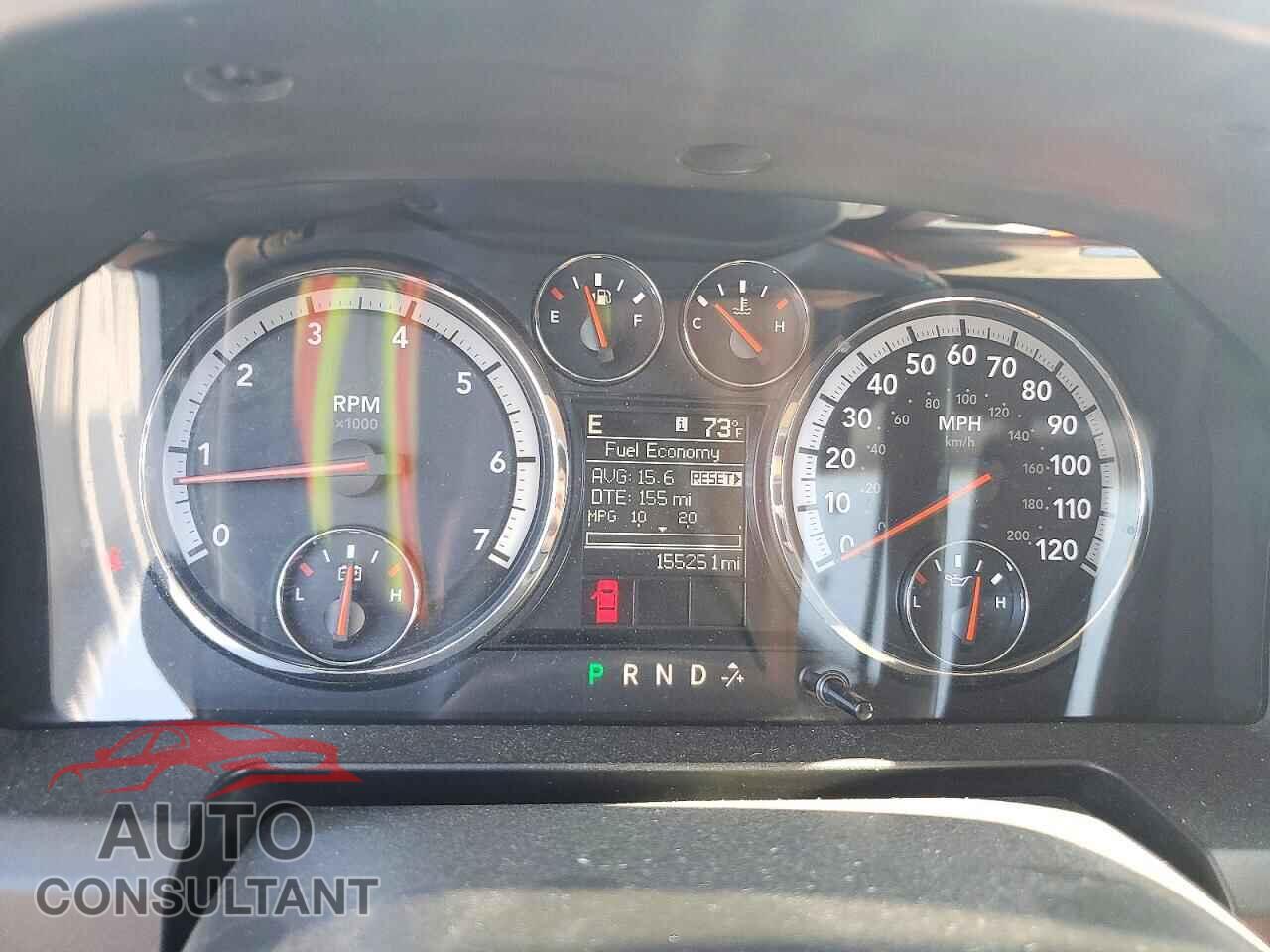DODGE RAM 1500 2012 - 1C6RD7GT6CS198605