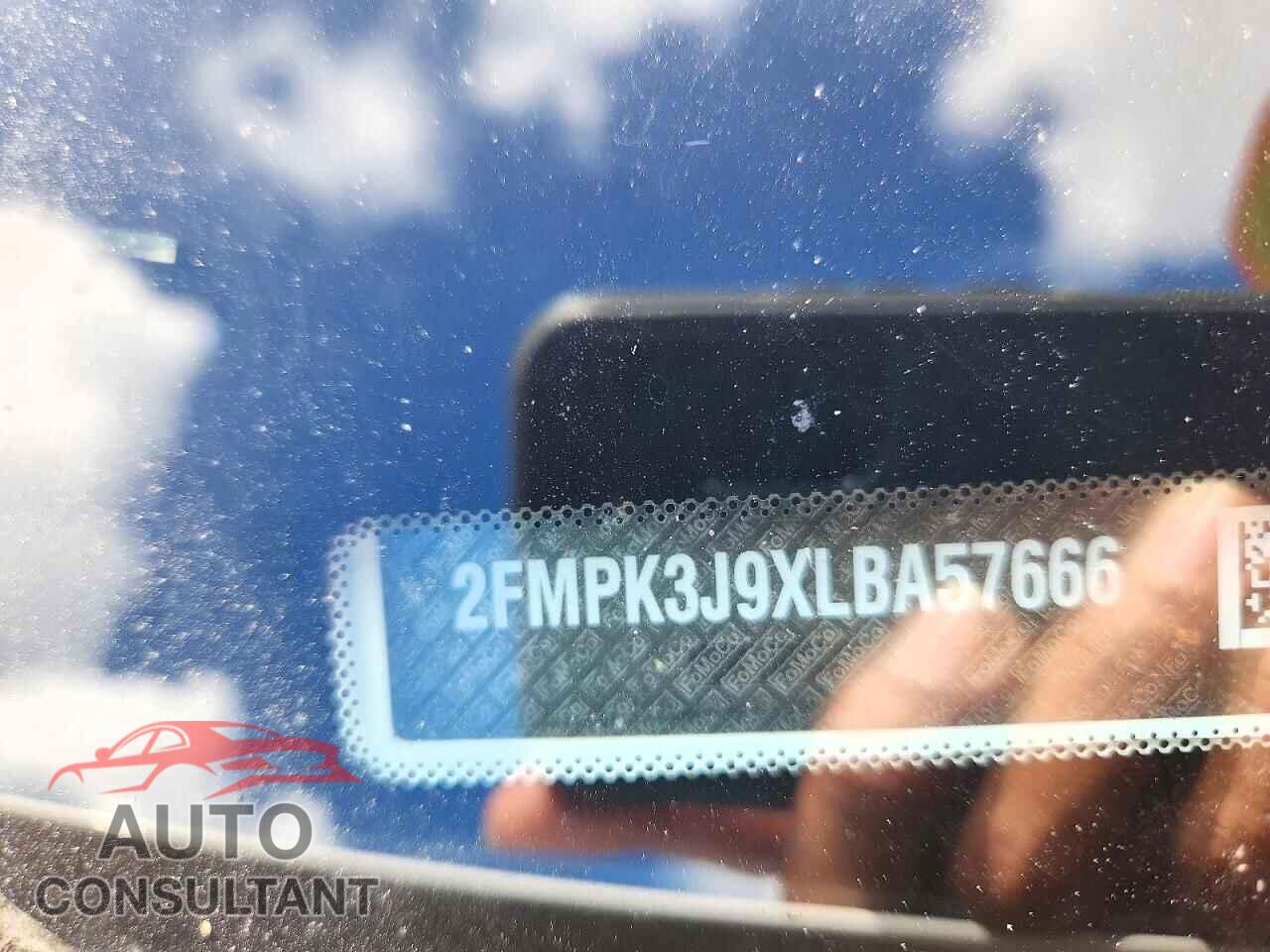 FORD EDGE 2020 - 2FMPK3J9XLBA57666