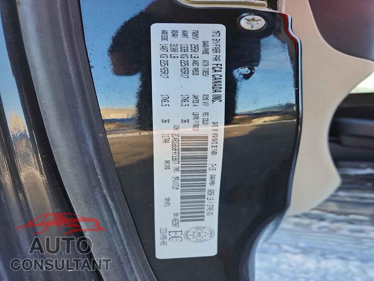 DODGE CARAVAN 2015 - 2C4RDGBG8FR733877