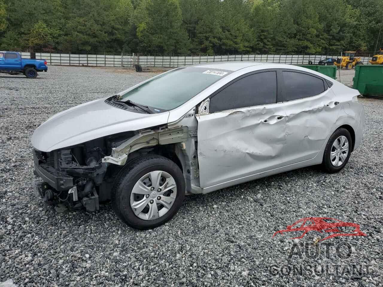 HYUNDAI ELANTRA 2016 - 5NPDH4AE9GH770416