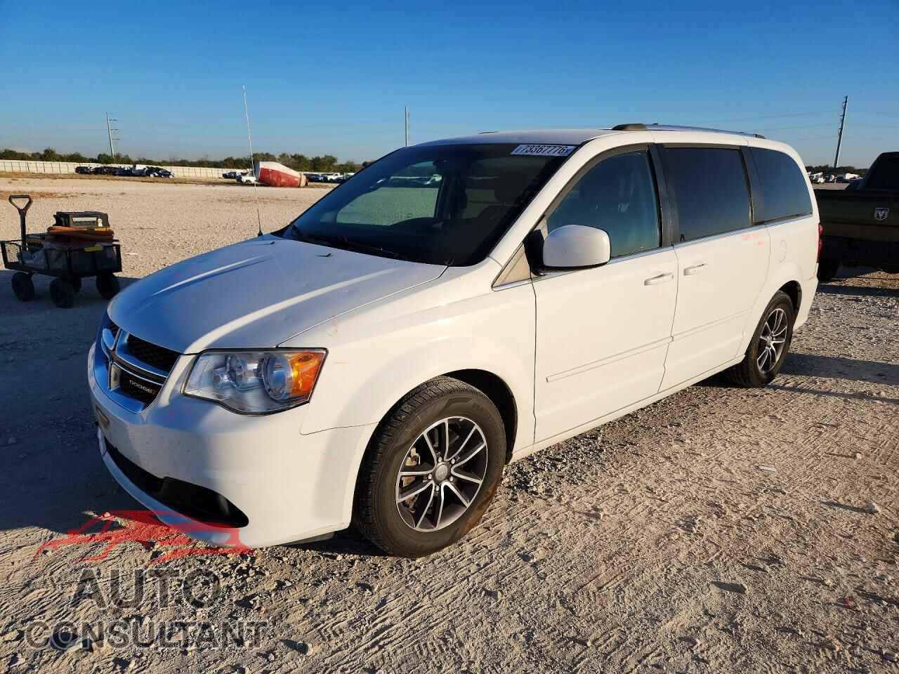 DODGE CARAVAN 2017 - 2C4RDGCG4HR617271