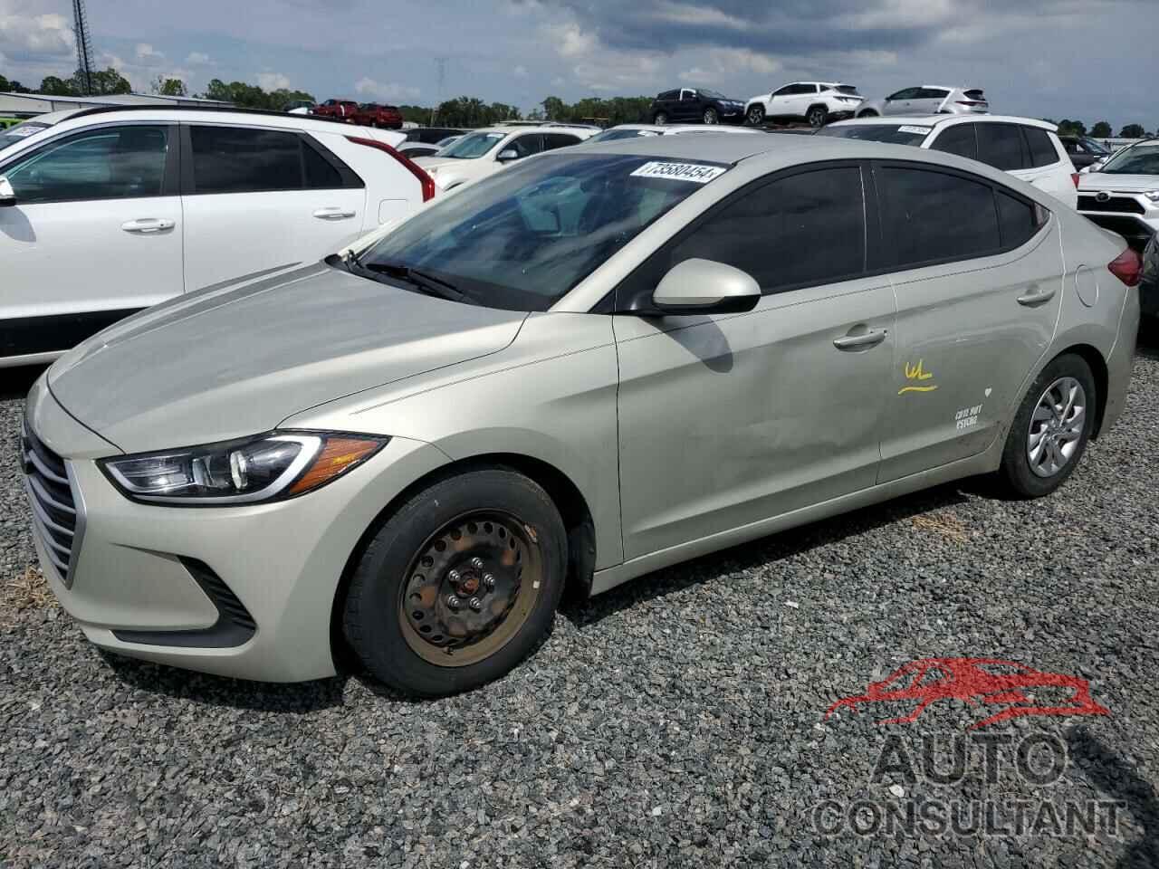 HYUNDAI ELANTRA 2018 - 5NPD74LF3JH382470