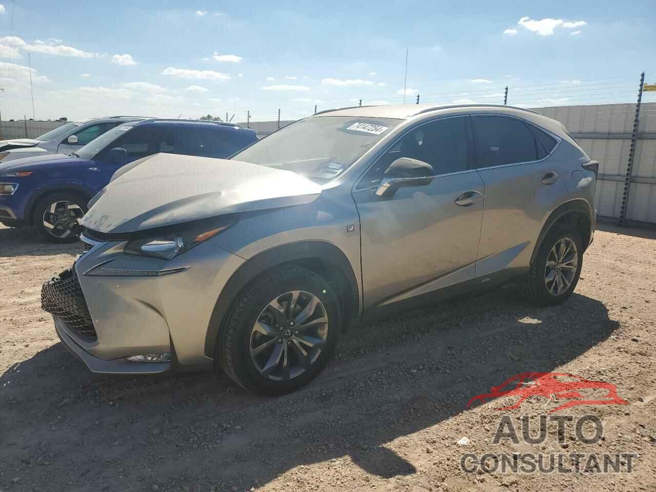 LEXUS NX 2017 - JTJYARBZ1H2072869