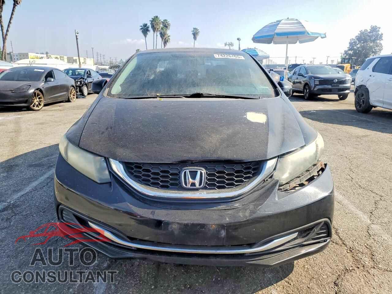 HONDA CIVIC 2013 - 19XFB2F87DE255142