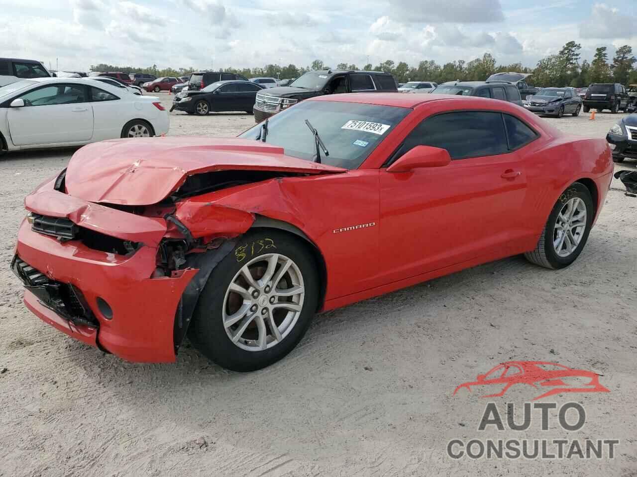 CHEVROLET CAMARO 2015 - 2G1FD1E37F9110820