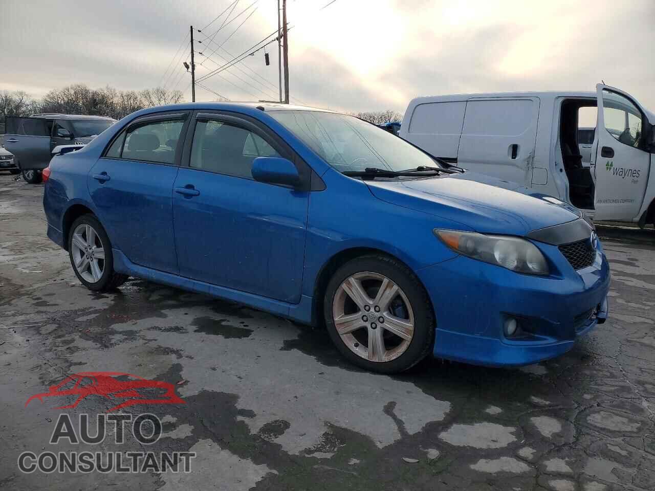 TOYOTA COROLLA 2009 - 2T1BU40E09C084503