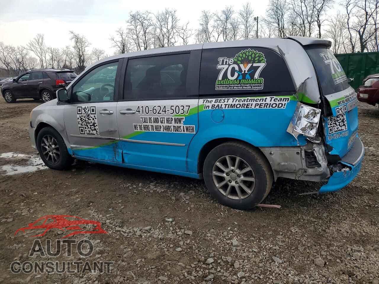 DODGE CARAVAN 2012 - 2C4RDGEG2CR258671