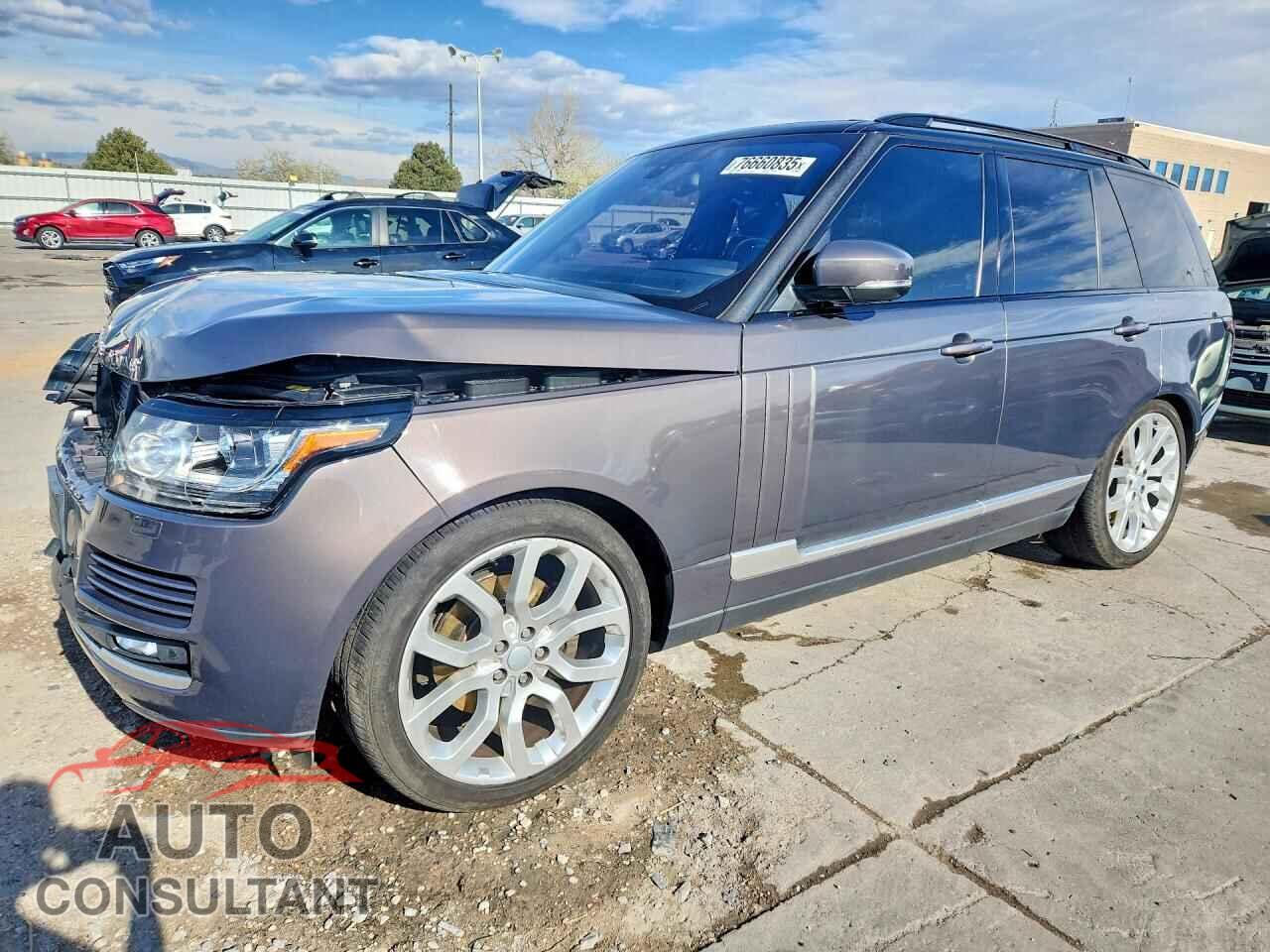 LAND ROVER RANGEROVER 2016 - SALGS2KF8GA256678