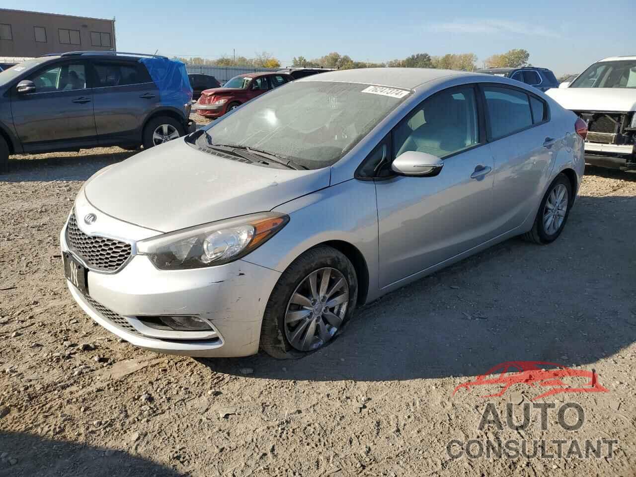 KIA FORTE 2016 - KNAFX4A6XG5457313