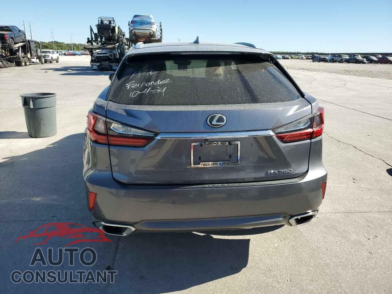 LEXUS RX350 2017 - 2T2ZZMCA2HC070976