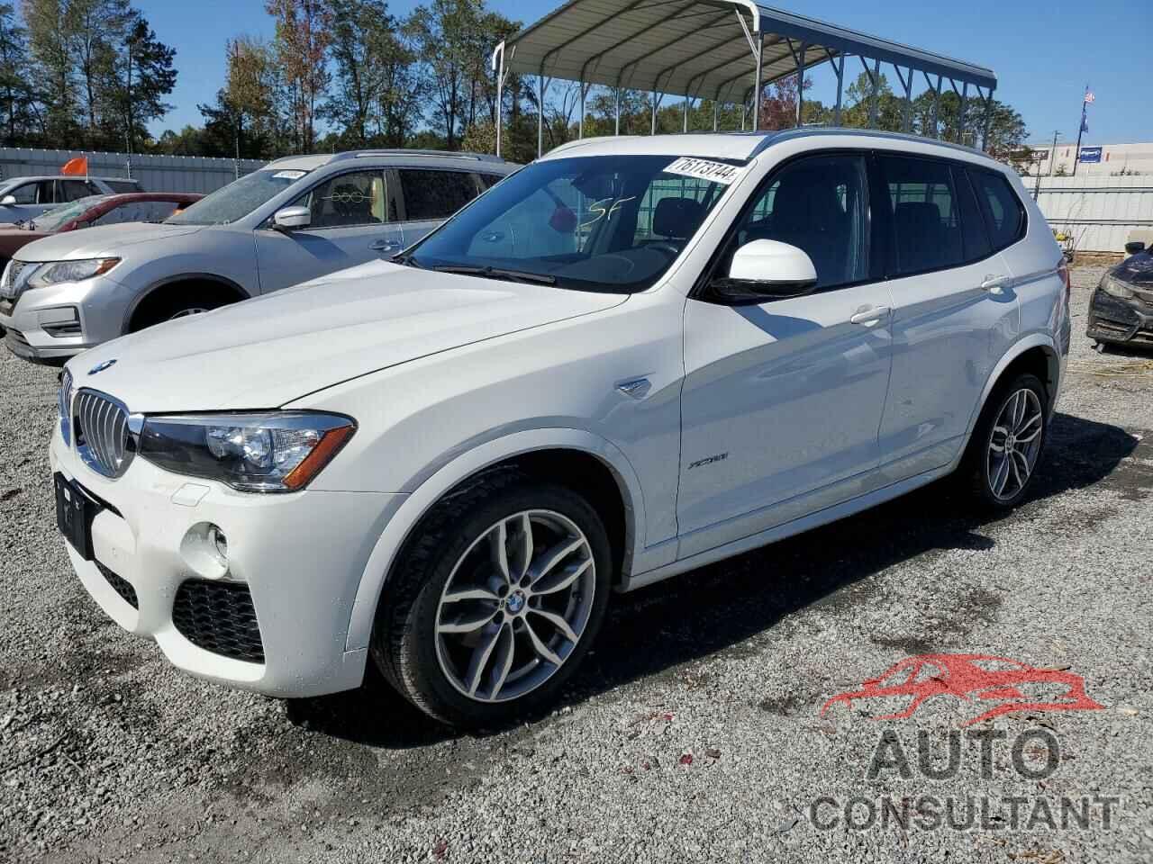 BMW X3 2017 - 5UXWX9C39H0T18905