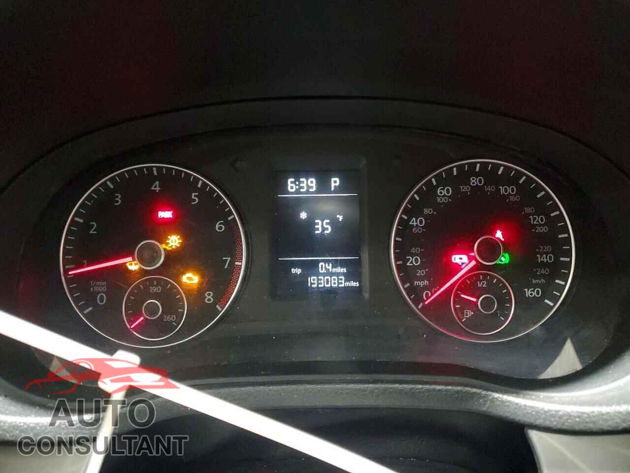 VOLKSWAGEN PASSAT 2012 - 1VWAP7A30CC062693