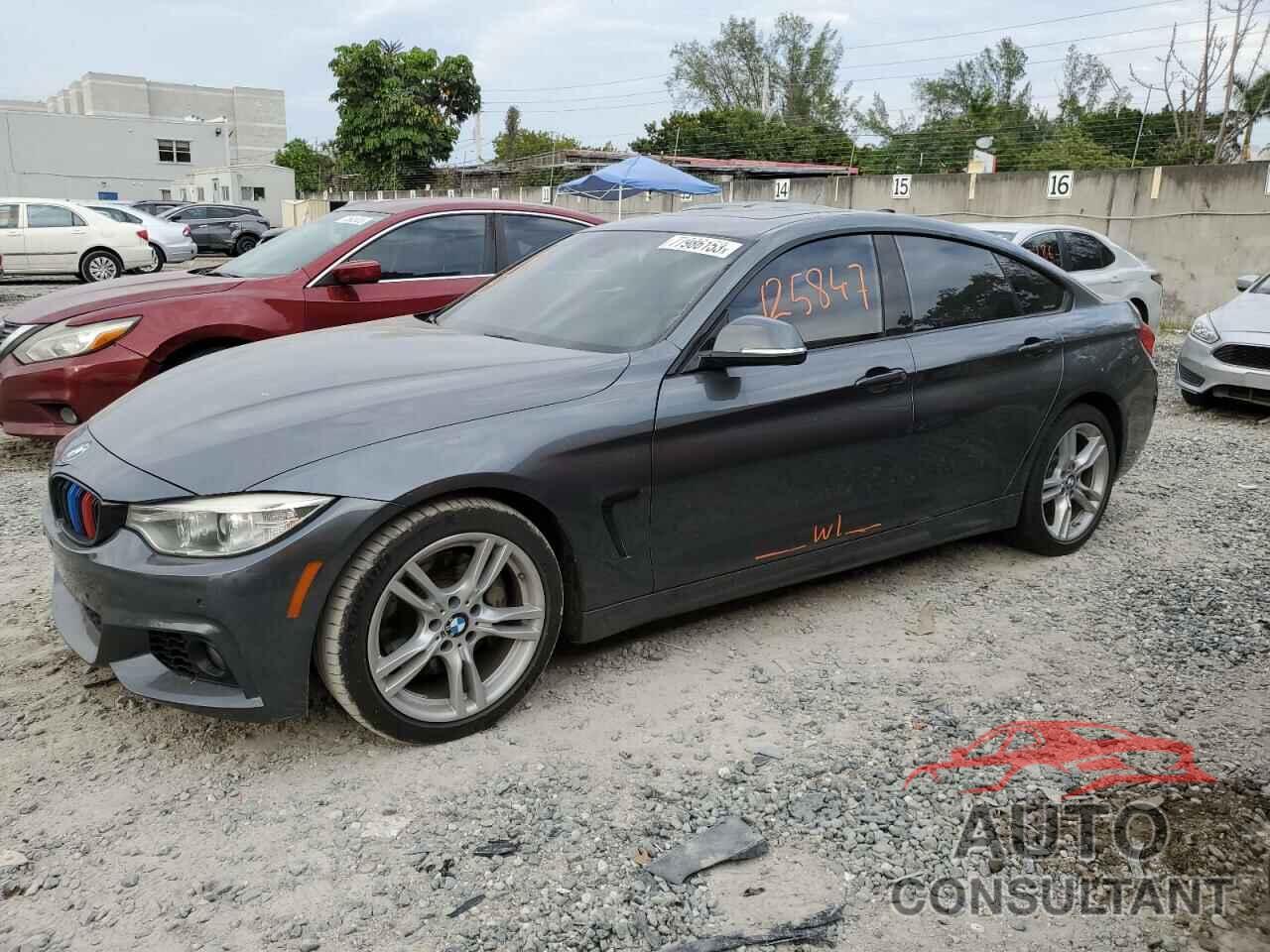 BMW 4 SERIES 2016 - WBA4A9C59GGL88368