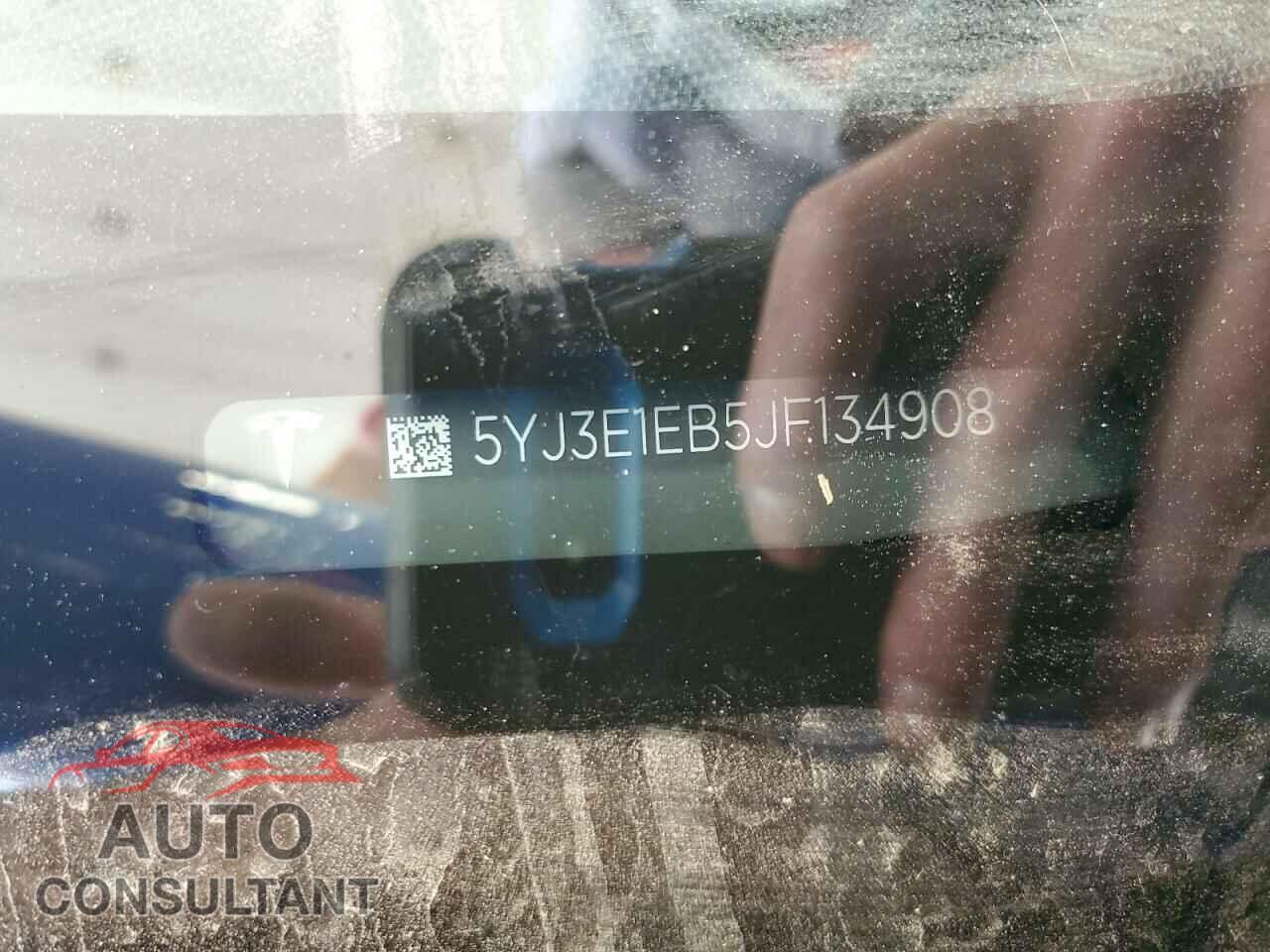 TESLA MODEL 3 2018 - 5YJ3E1EB5JF134908