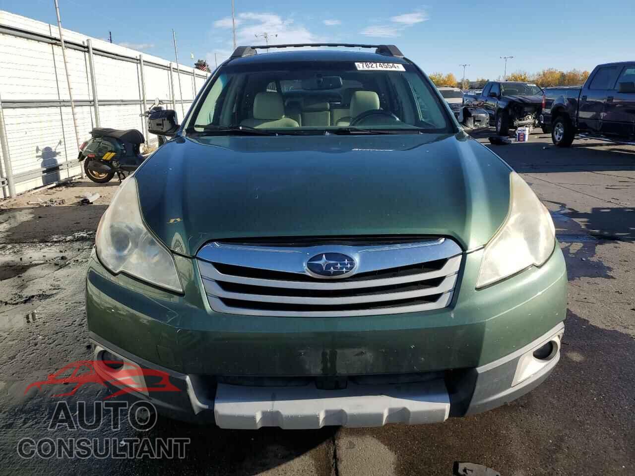 SUBARU OUTBACK 2011 - 4S4BRDLC5B2413417