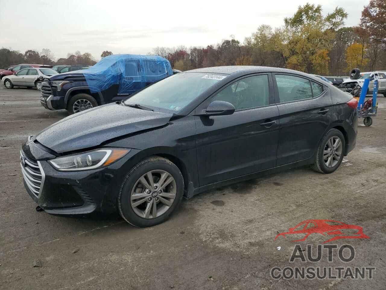 HYUNDAI ELANTRA 2018 - KMHD84LF0JU466051