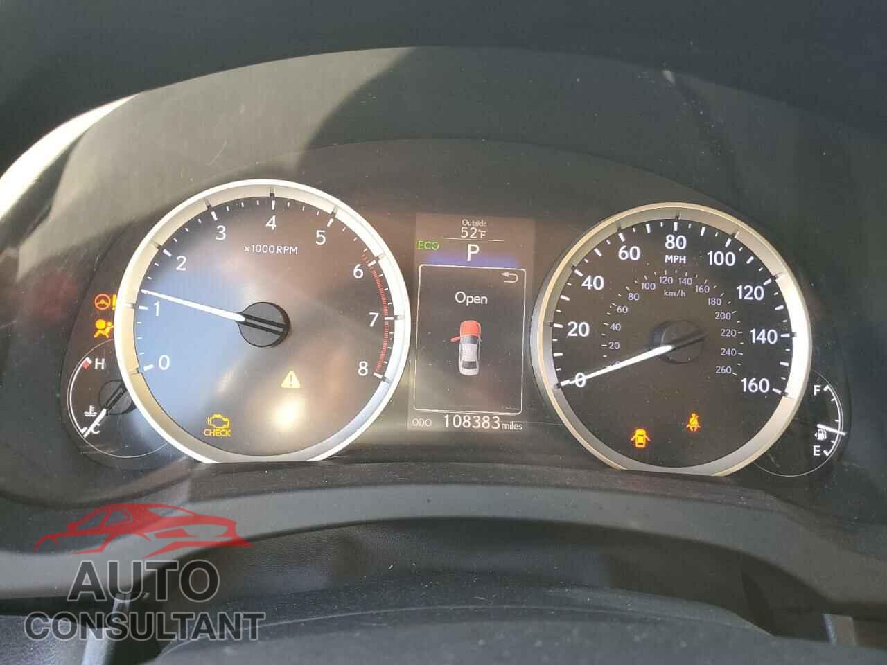 LEXUS IS 2016 - JTHBA1D2XG5004544