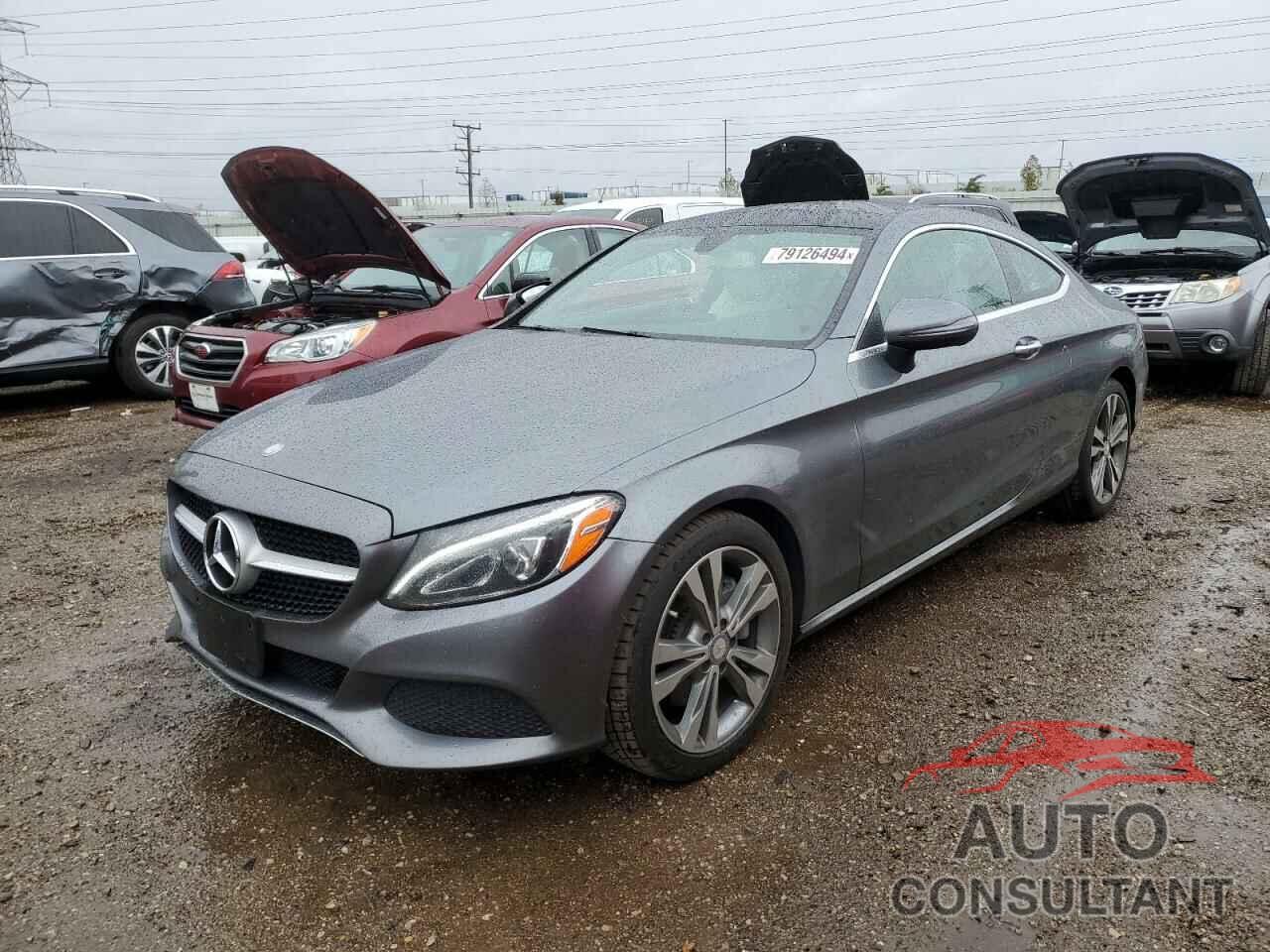MERCEDES-BENZ C-CLASS 2017 - WDDWJ4KB8HF392124