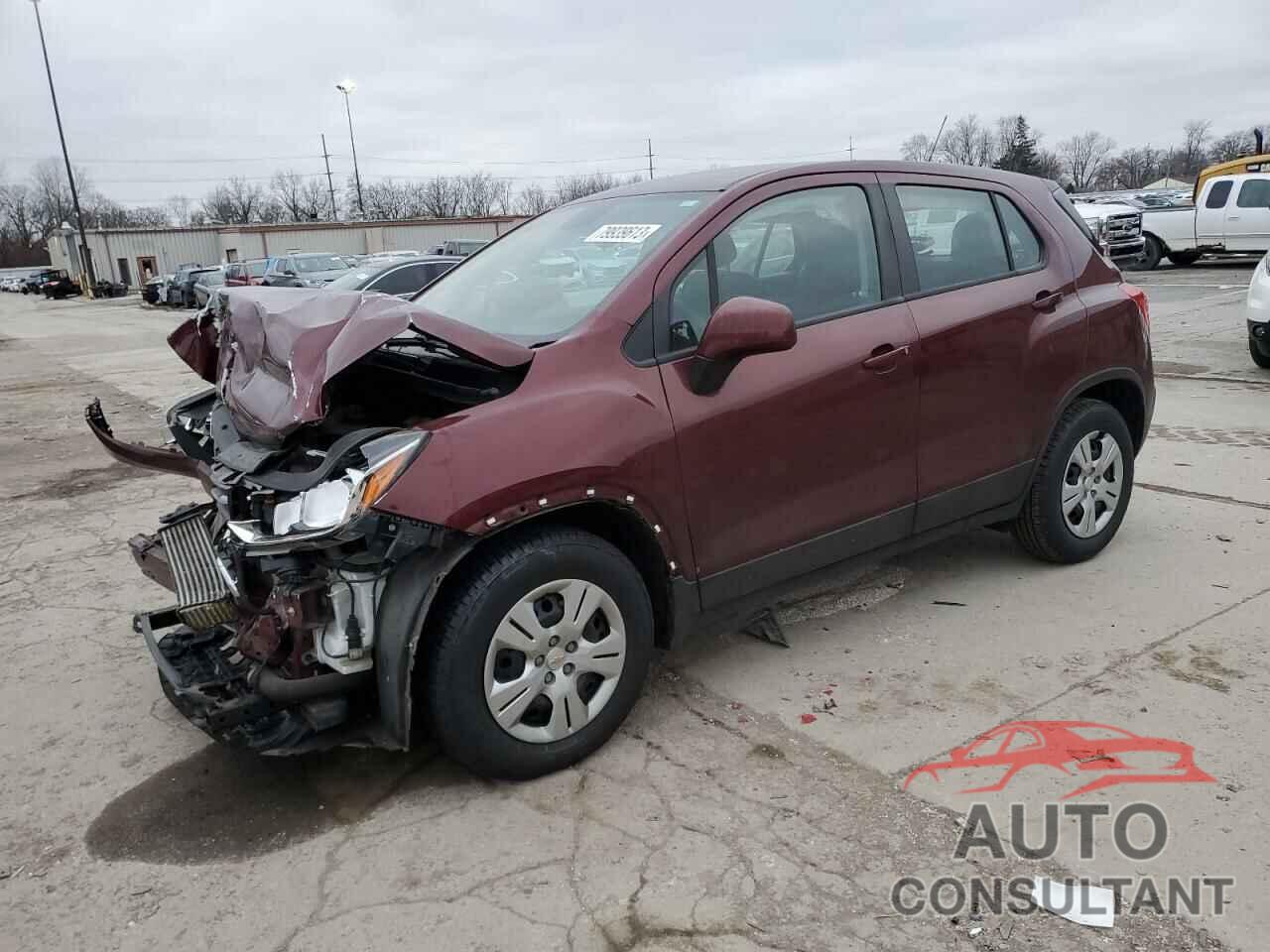 CHEVROLET TRAX 2017 - 3GNCJKSBXHL185457