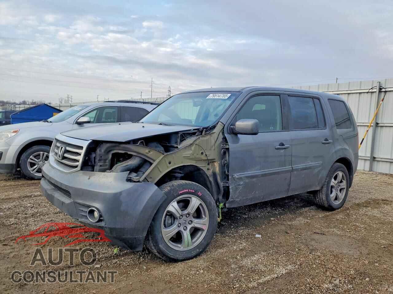 HONDA PILOT 2013 - 5FNYF3H72DB021122