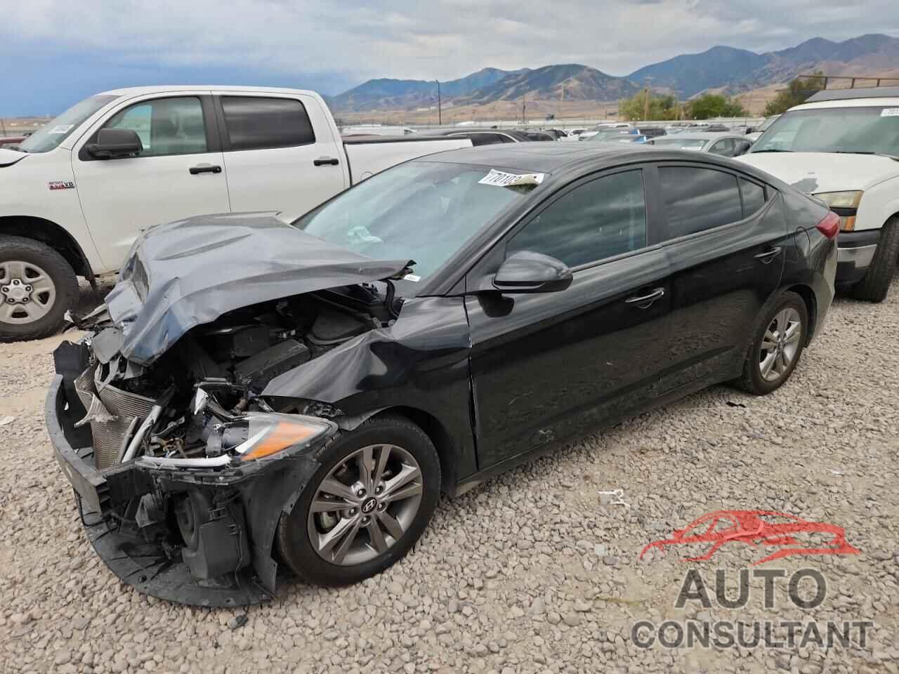 HYUNDAI ELANTRA 2017 - KMHD84LF7HU248134