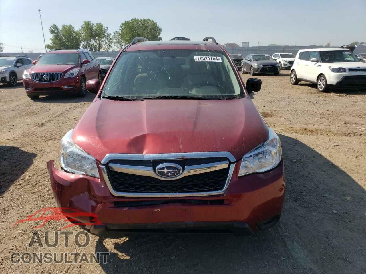 SUBARU FORESTER 2016 - JF2SJADC8GH555680