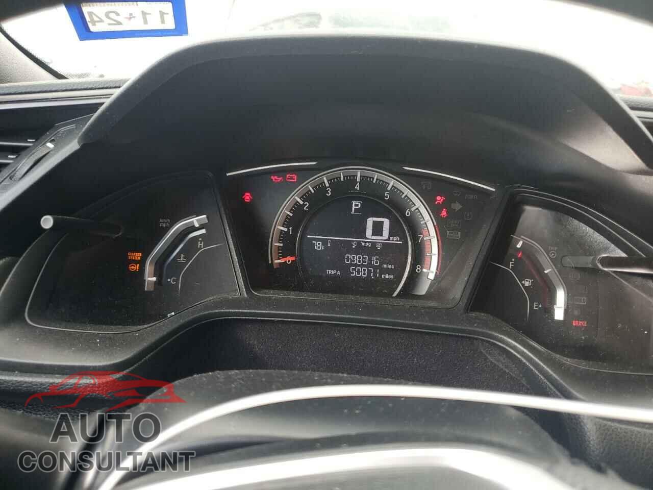 HONDA CIVIC 2017 - 2HGFC4B08HH304563
