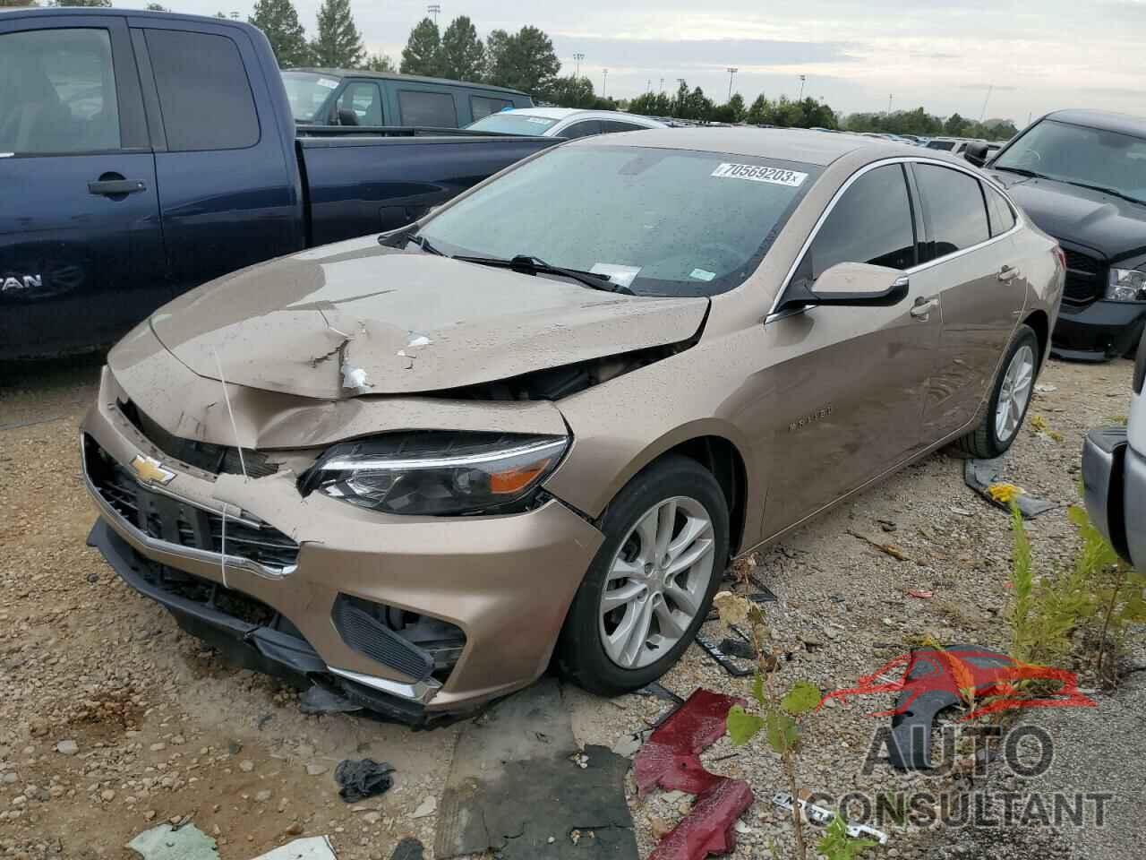 CHEVROLET MALIBU 2018 - 1G1ZD5ST1JF126276