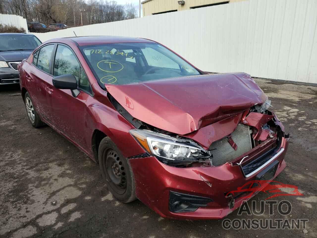 SUBARU IMPREZA 2018 - 4S3GKAA60J3618470