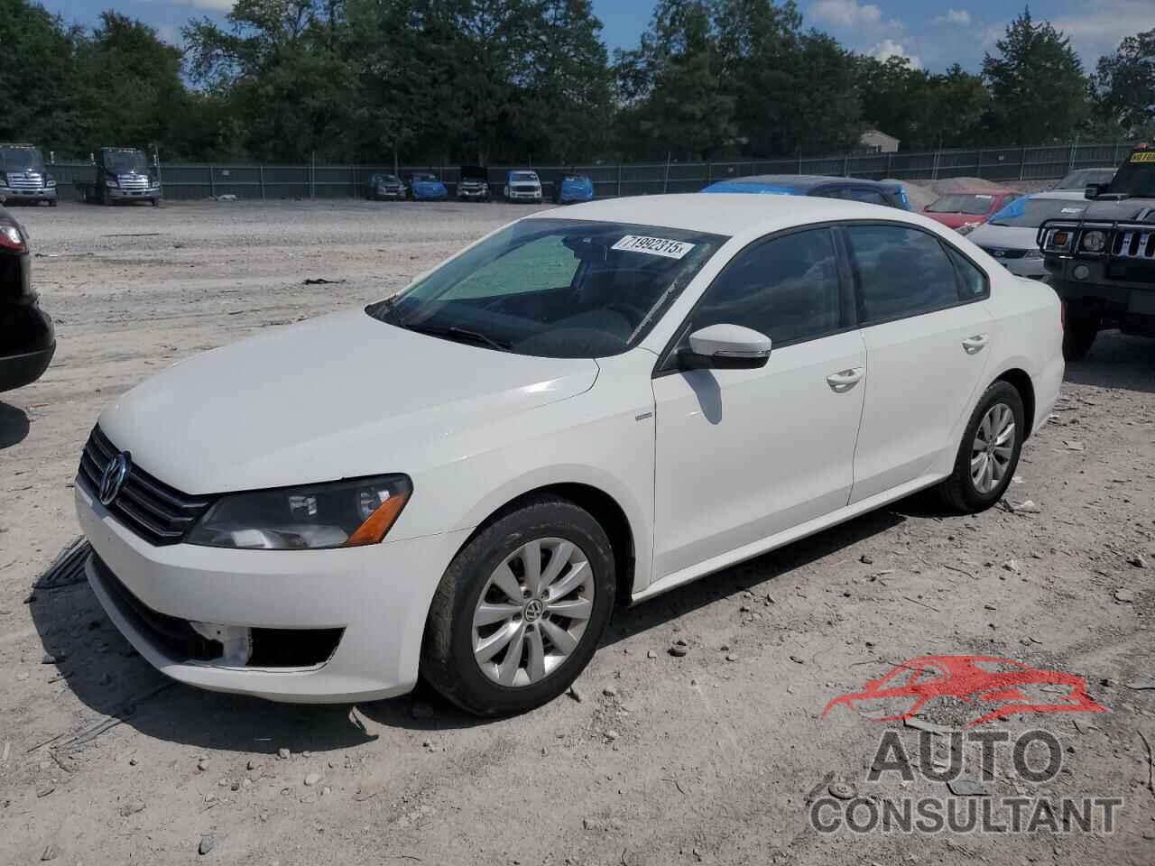 VOLKSWAGEN PASSAT 2014 - 1VWAT7A35EC080069